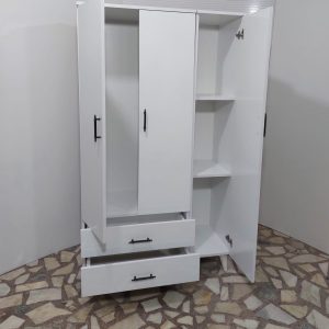 Uc Kapaklı Cekmeceli Gardırop 2